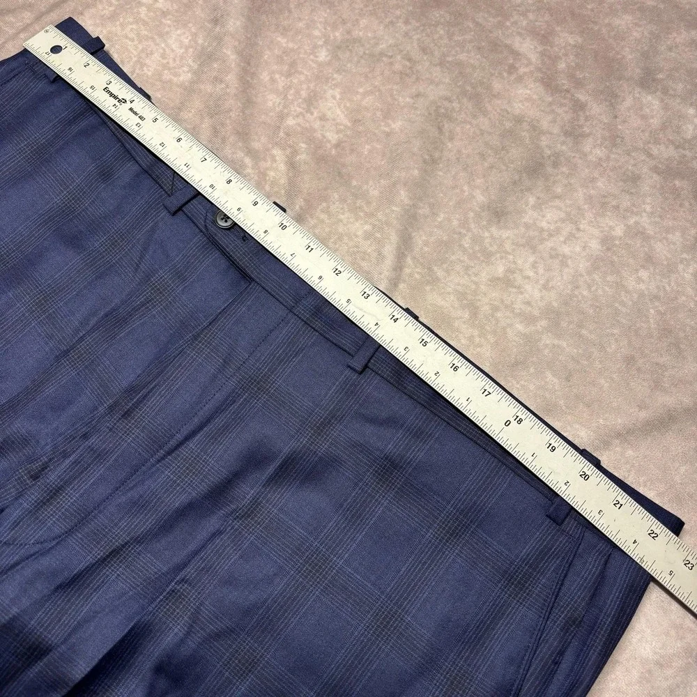 Peter Millar Flynn Classic Fit Blue Wool Suit Men's 50T 2 Piece Suit $895 - Picture 12 of 16